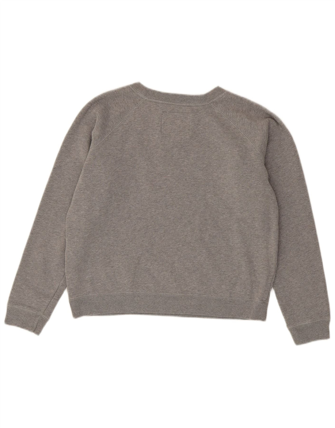 Jack Wills Dame Oversized Sweatshirt Jumper UK 10 Lille Grå Bomuld