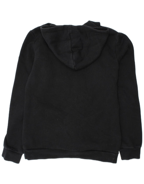 Puma drenge grafisk hættetrøje 13-14 år sort bomuld