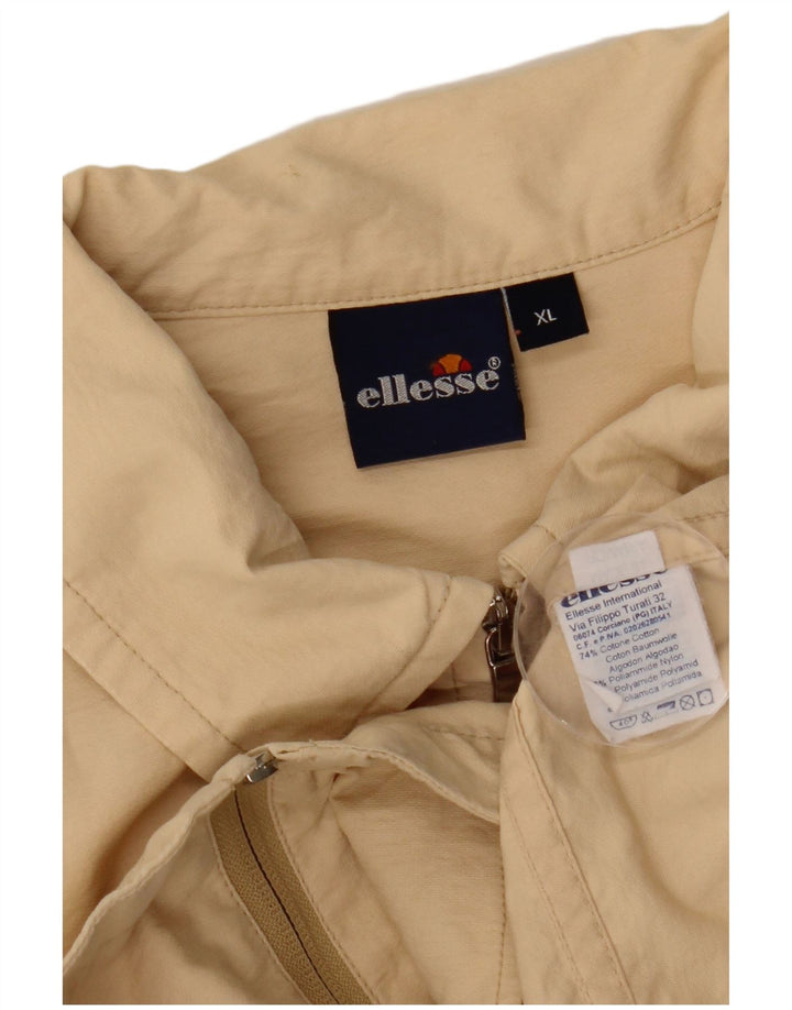 Ellesse Herre Utility Jacket UK 42 XL Beige Bomuld