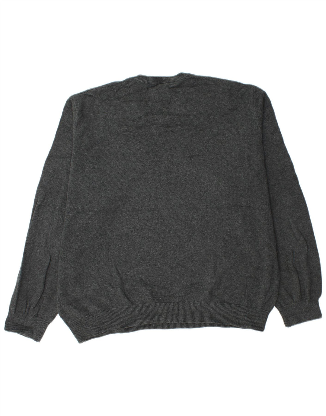 Marks & Spencer Herre V-hals sweater XL Grå Bomuld