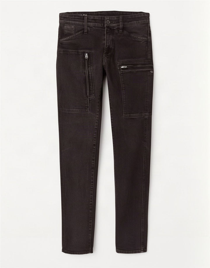 G-Star Dame Powell Cargo Super Slim Jeans W29 L32 Sort Bomuld