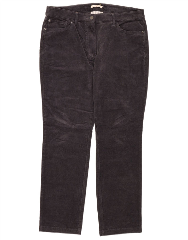 WHITE STUFF Lige fløjlsbukser til mænd UK 16 Large W32 L32 Marineblå