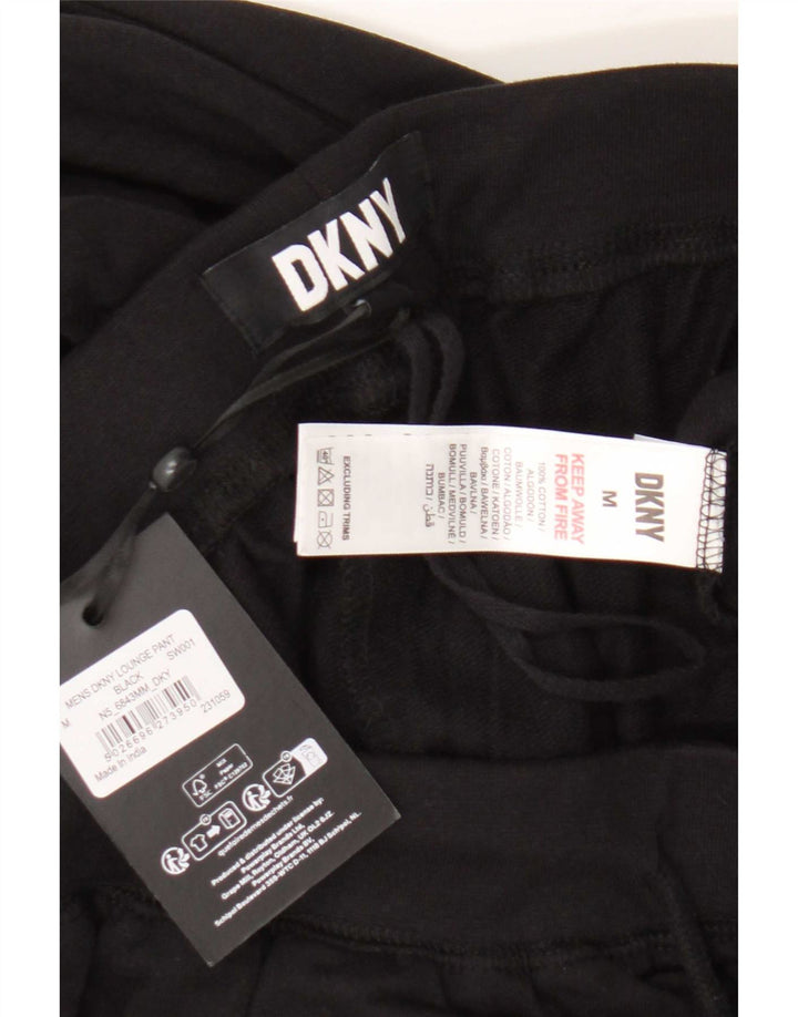 Dkny Herre Grafisk træningsdragt Bukser Joggers Medium Sort Bomuld