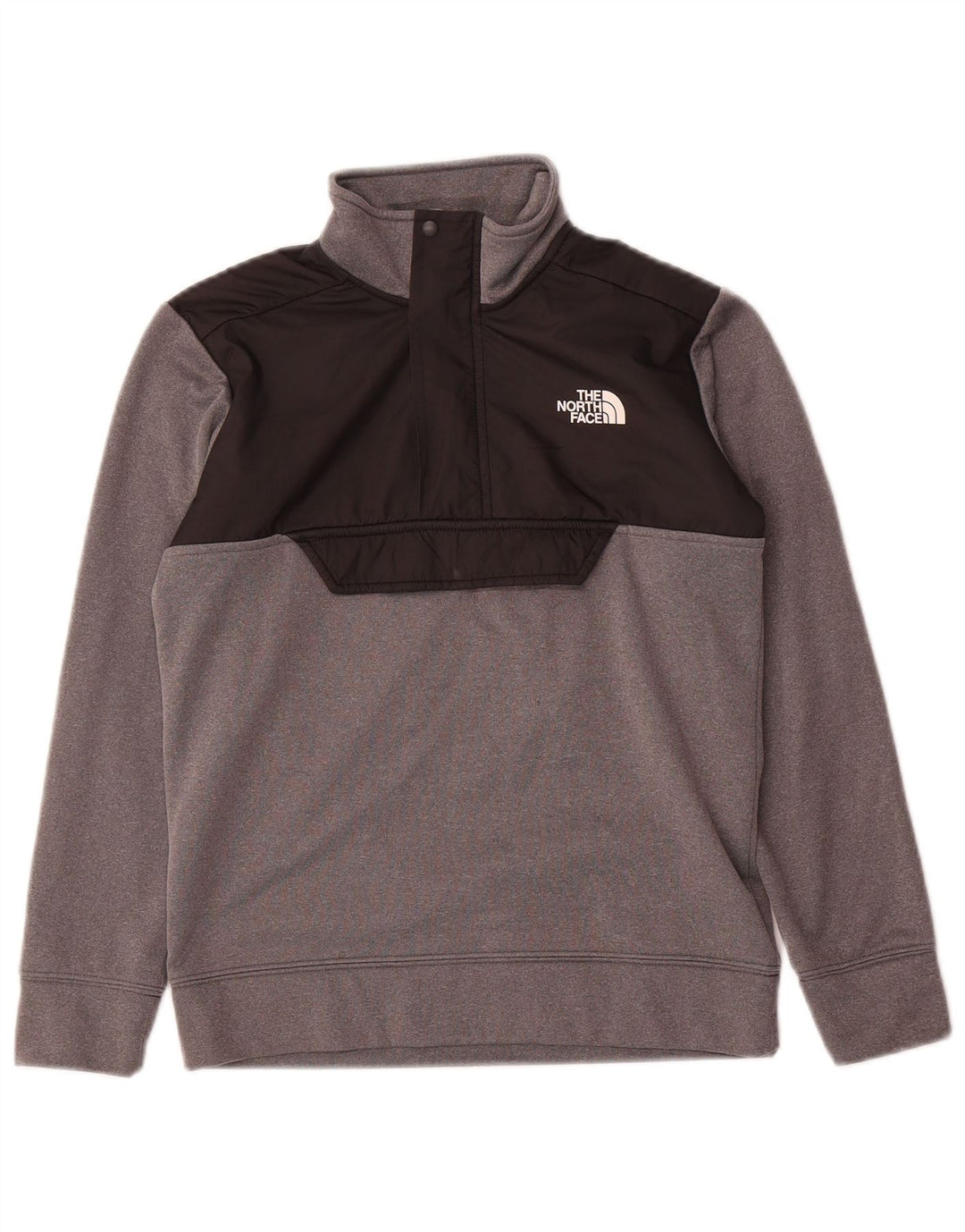 The North Face Boys Sweatshirt Jumper 9-10 år medium Grå Colourblock
