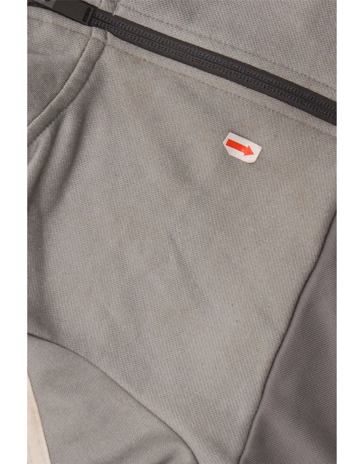 ADIDAS Boys Aeroready Graphic Sweatshirt Jumper 9-10 Years Grå