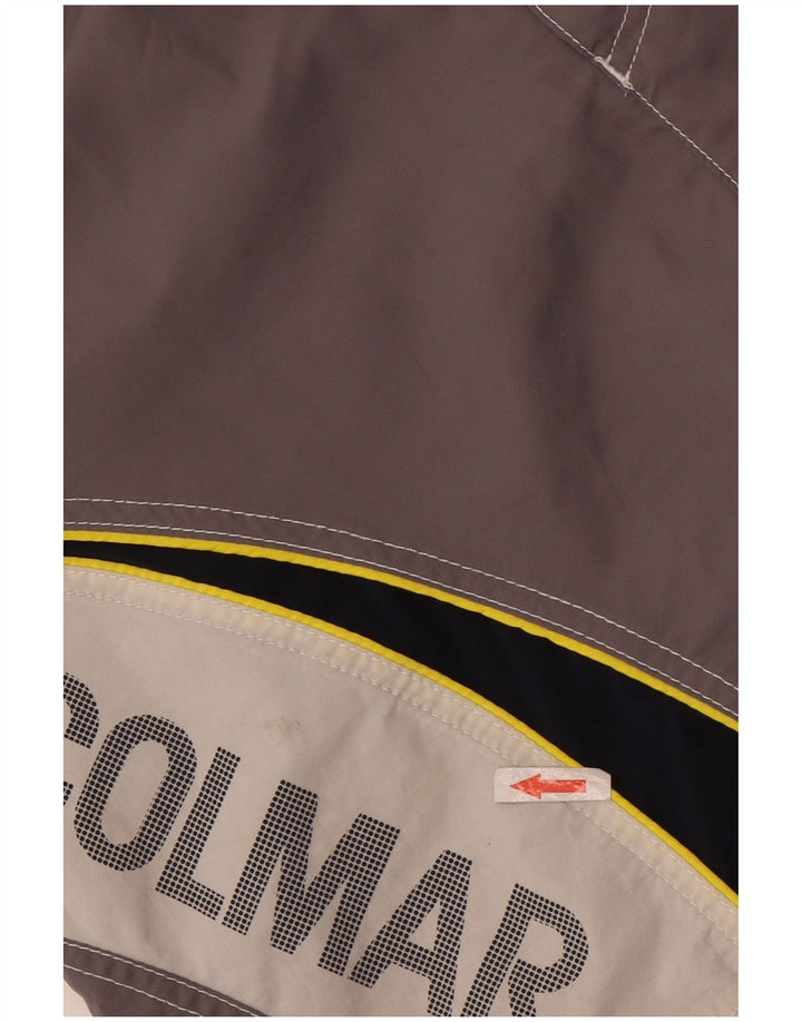 Colmar Herre grafiske badeshorts IT 50 Large Grå Colourblock Polyester