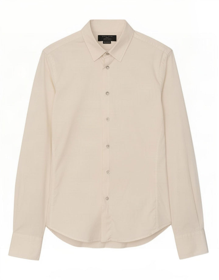 Zara Herre Super Slim Fit skjorte lille hvid