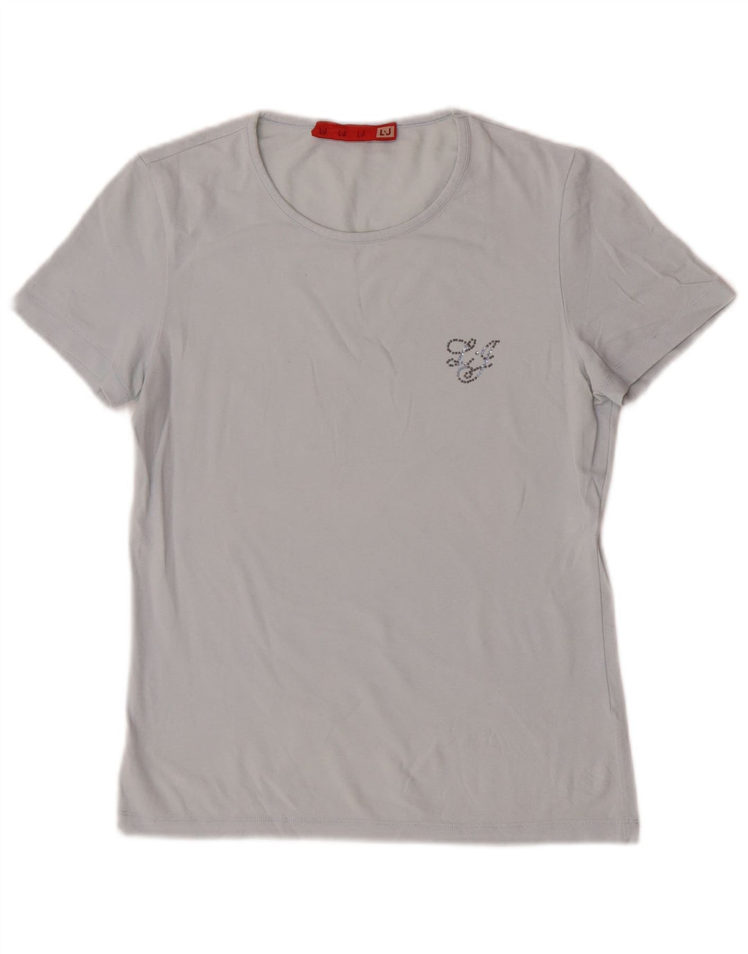 Liu Jo T-Shirt Top UK 12 Medium Blå