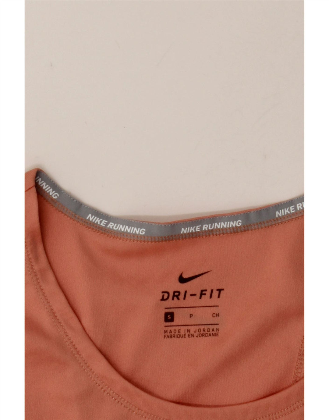 NIKE Womens Dri Fit Graphic Vest Top UK 10 Small Pink Polyester Vintage Nike and Second-Hand Nike from Messina Hembry 