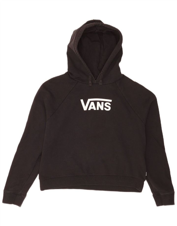 Vans Graphic Hoodie Jumper UK 14 Medium Sort