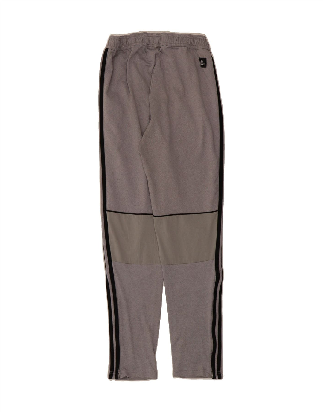 ADIDAS Womens Tracksuit Trousers UK 12 Medium  Grey Colourblock Polyester Vintage Adidas and Second-Hand Adidas from Messina Hembry 