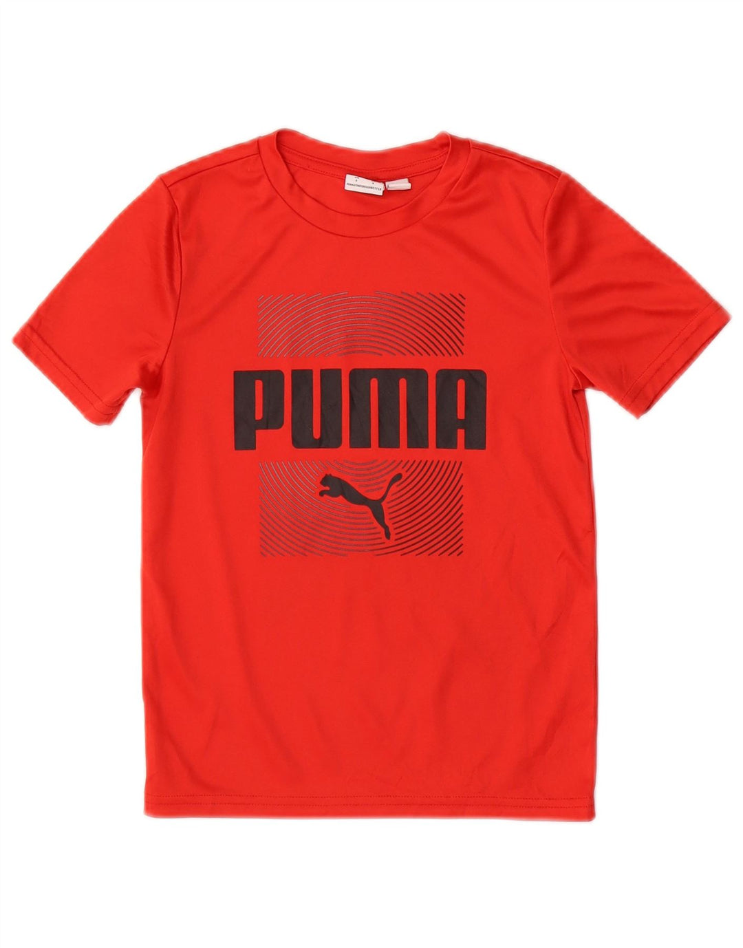 Puma drenge grafisk t-shirt top 5-6 år rød