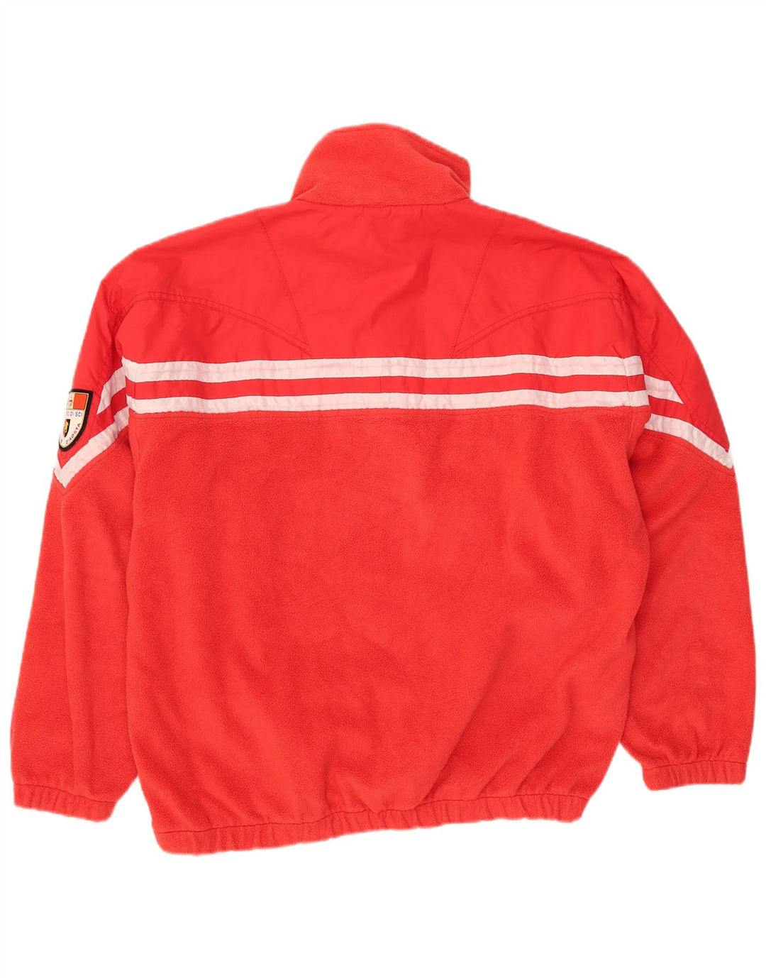 Anzi Besson Herre Loose Fit Grafisk Fleece Jumper IT 50 Medium Rød
