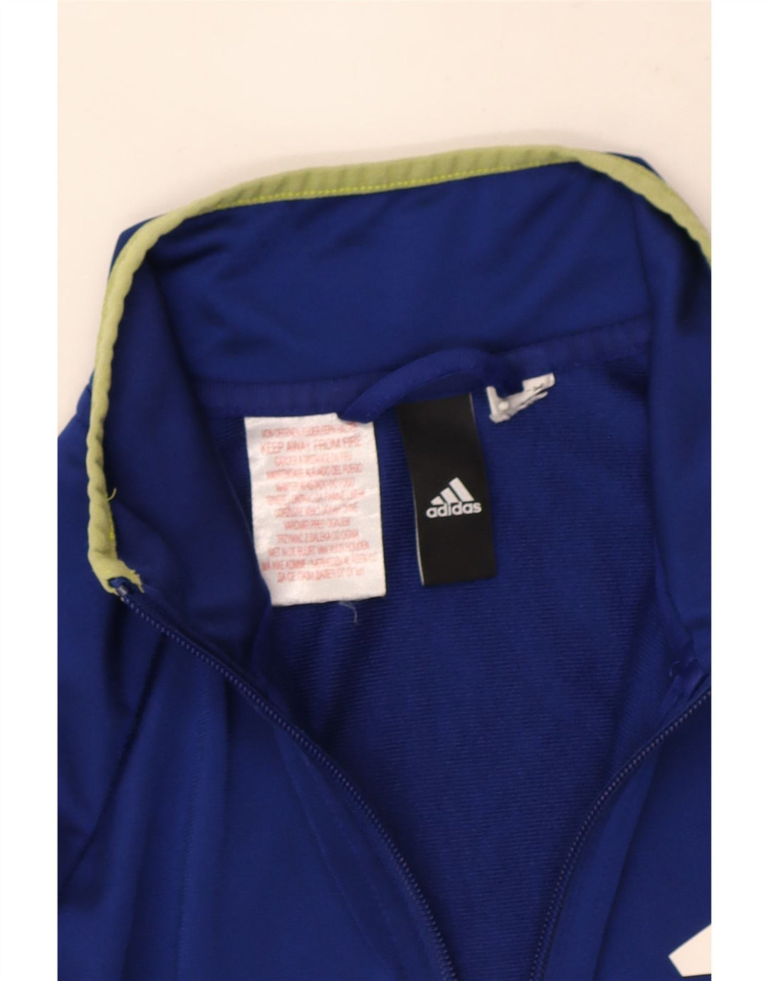 Adidas drenge grafisk træningsdragt topjakke 13-14 år blå