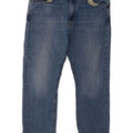 Marks & Spencer Straight Jeans til mænd W40 L29 Blå Bomuld