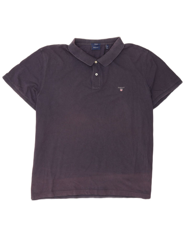 Gant Herre Regular Fit Polo Shirt 5XL Navy Blue