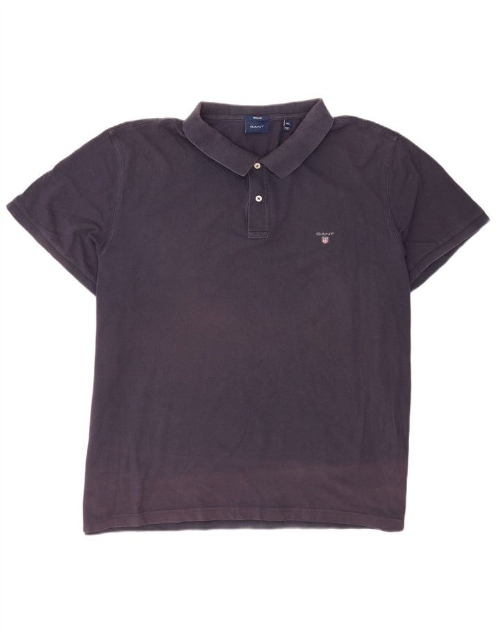 Gant Herre Regular Fit Polo Shirt 5XL Navy Blue