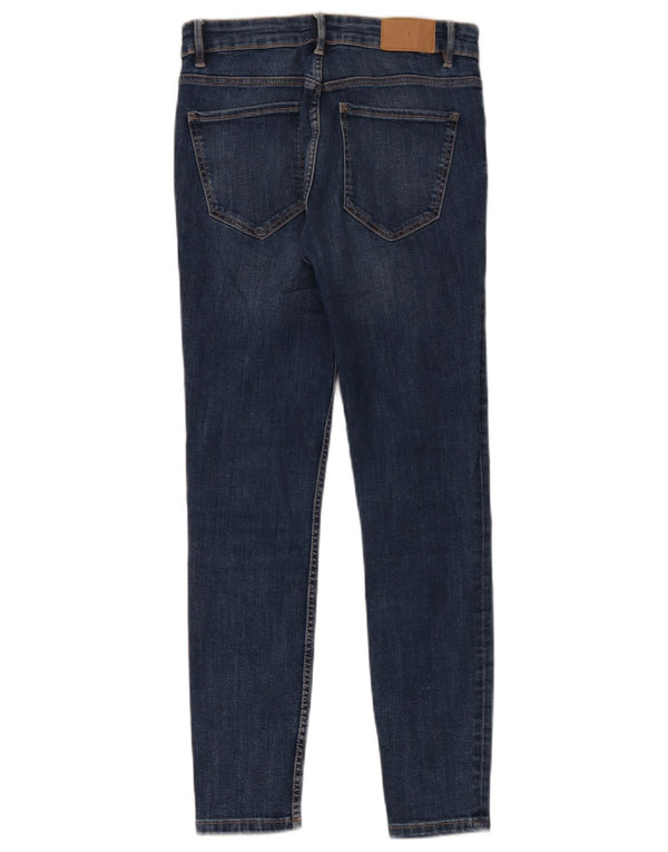 Zara Dame Skinny Jeans EU 38 Small W28 L28 Blå