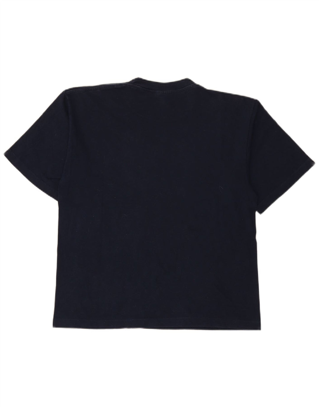 CHAMPION Mens Graphic T-Shirt Top Medium Navy Blue