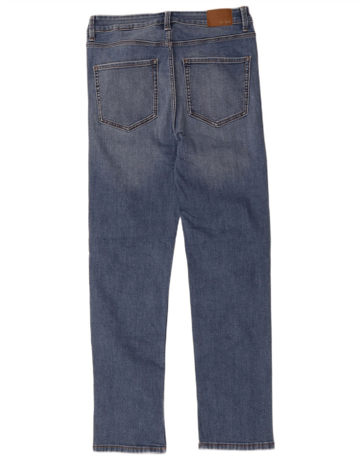 Marks & Spencer Dame Sienna Straight Jeans UK 12 Medium W28 L28 Blue