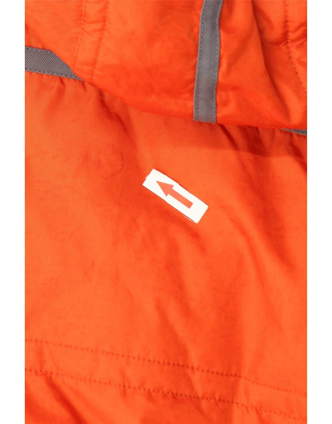 Diadora Herre hættepolstret jakke UK 40 Large Orange Colourblock Polyamid