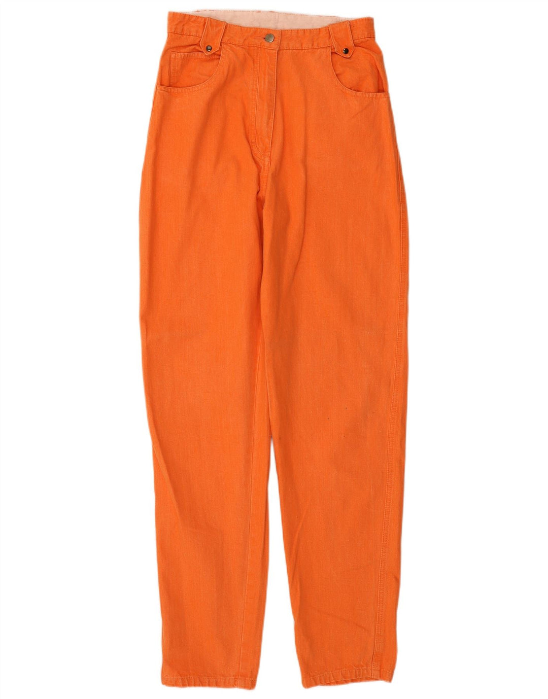 C&A kvinders højtaljede tilspidsede fritidsbukser EU 38 Medium W26 L31 Orange