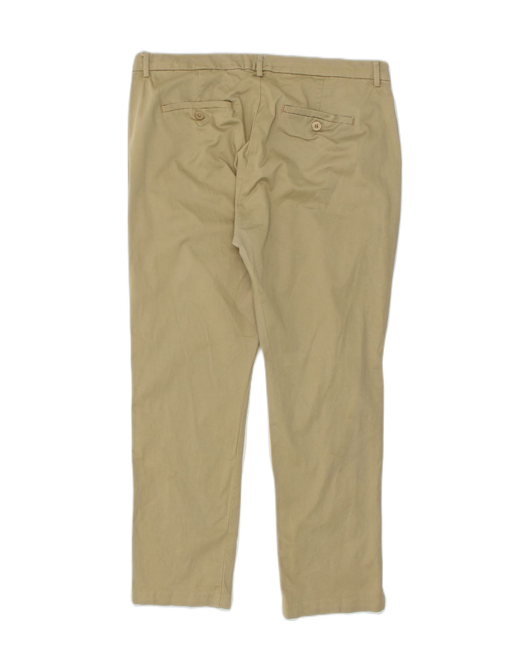 LEE Womens Mid Rise Slim Chino Trousers W38 L29  Khaki Cotton | Vintage Lee | Thrift | Second-Hand Lee | Used Clothing | Messina Hembry 