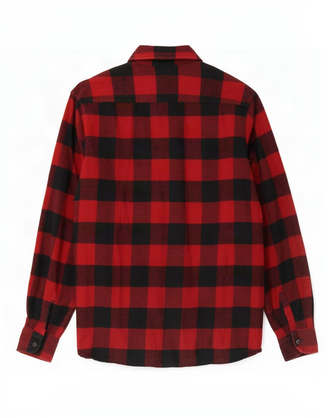 Levi's herre flannel skjorte medium rød Gingham bomuld