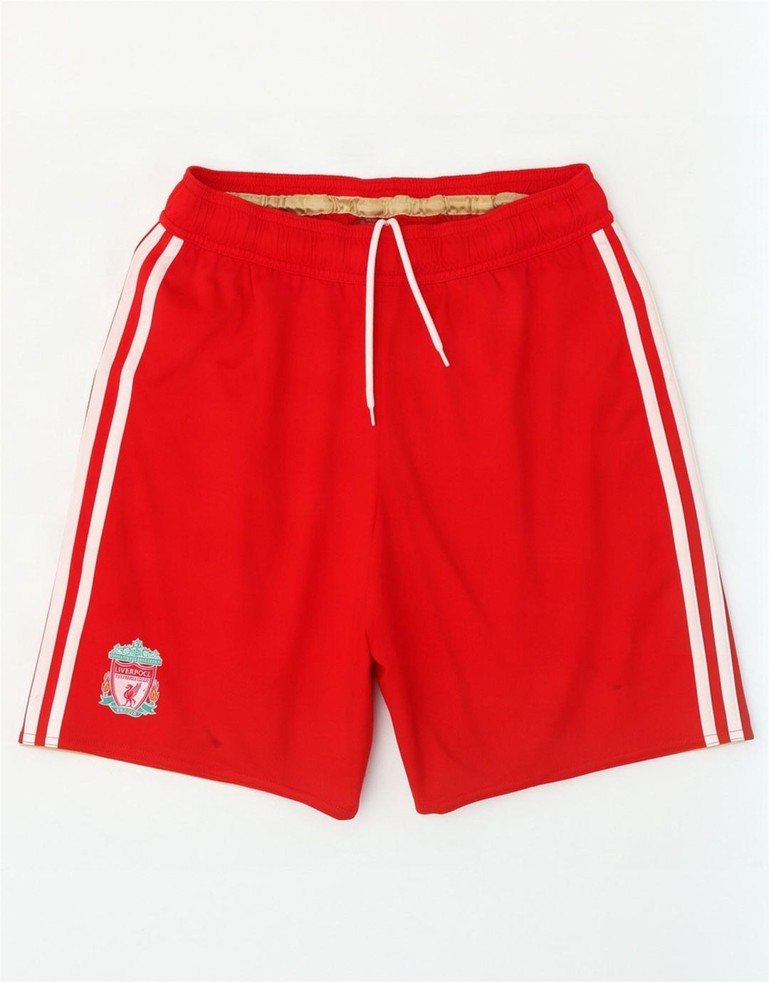 Adidas Herre Liverpool Sports Shorts Små Rød Polyester