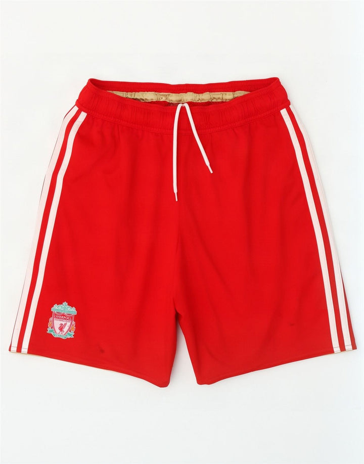Adidas Herre Liverpool Sports Shorts Små Rød Polyester