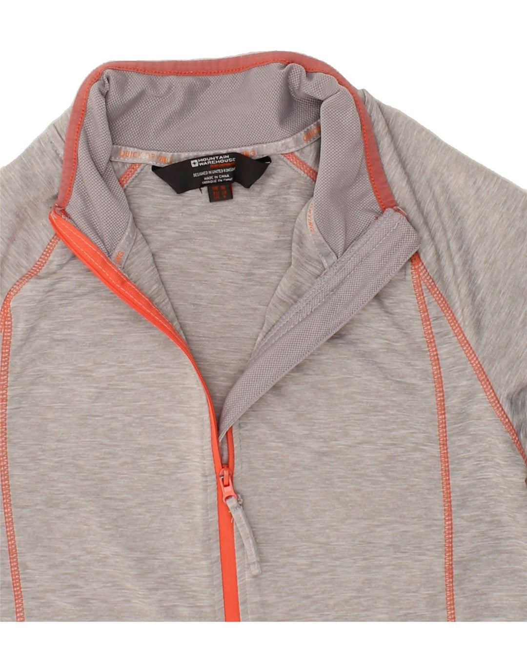 MOUNTAIN WAREHOUSE Womens Tracksuit Top Jacket UK 10 Small Grey Polyester Vintage Mountain Warehouse and Second-Hand Mountain Warehouse from Messina Hembry 
