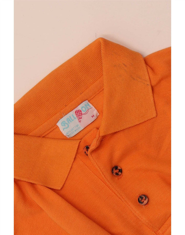 Ball On Herre Polo Shirt Medium Orange Bomuld