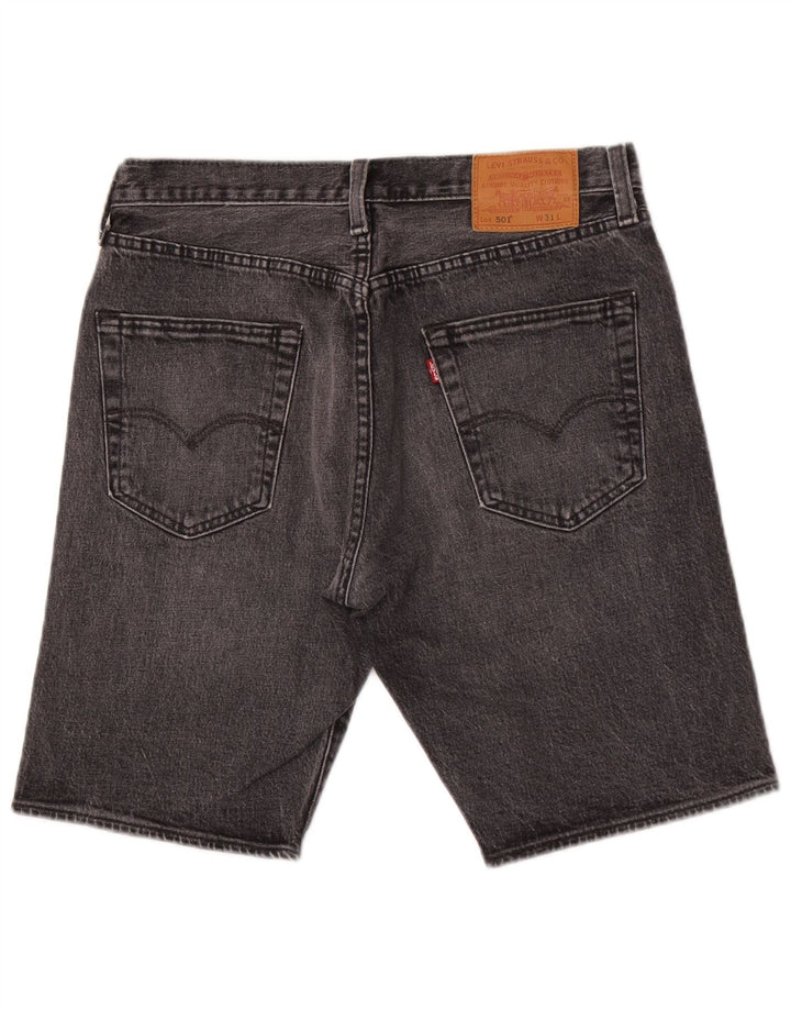 Levi's Herre 501 denimshorts W31 mellemgrå bomuld
