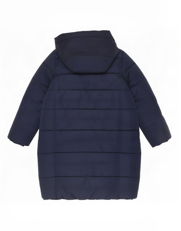 Marks & Spencer Girls Polstret hættefrakke 11-12 år Navyblå polyester