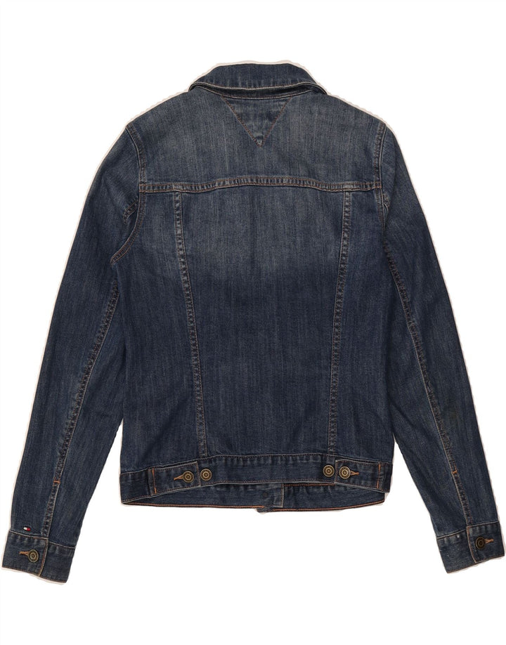 TOMMY HILFIGER Womens Denim Jacket UK 10 Small Blue Cotton Vintage Tommy Hilfiger and Second-Hand Tommy Hilfiger from Messina Hembry 