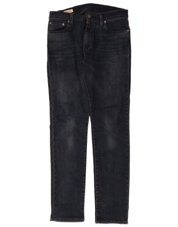 Levi's Herre 511 Slim Jeans W30 L32 Marineblå Bomuld