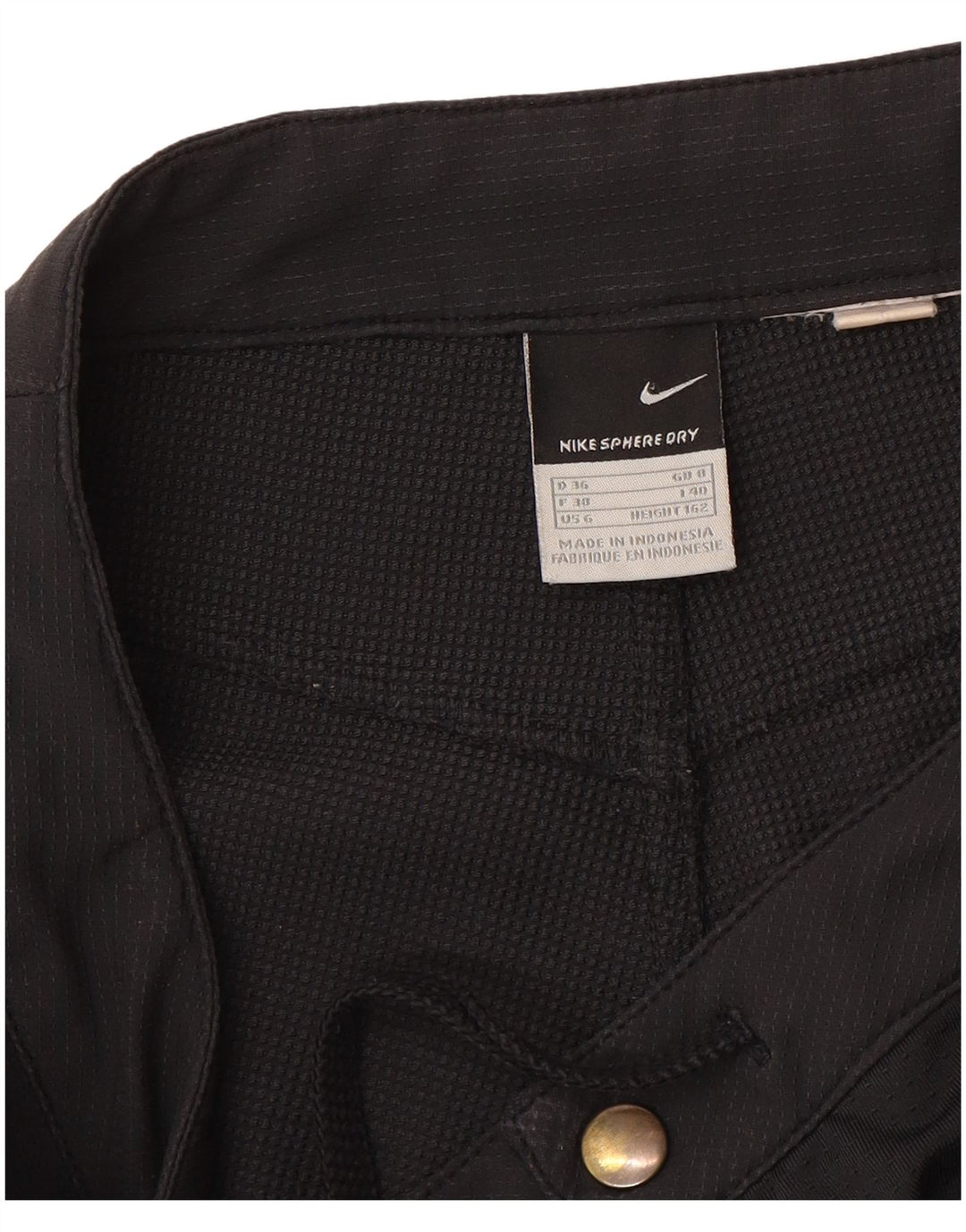 Nike Dame lige vandtætte bukser UK 8 Small W30 L30 Black Paisley