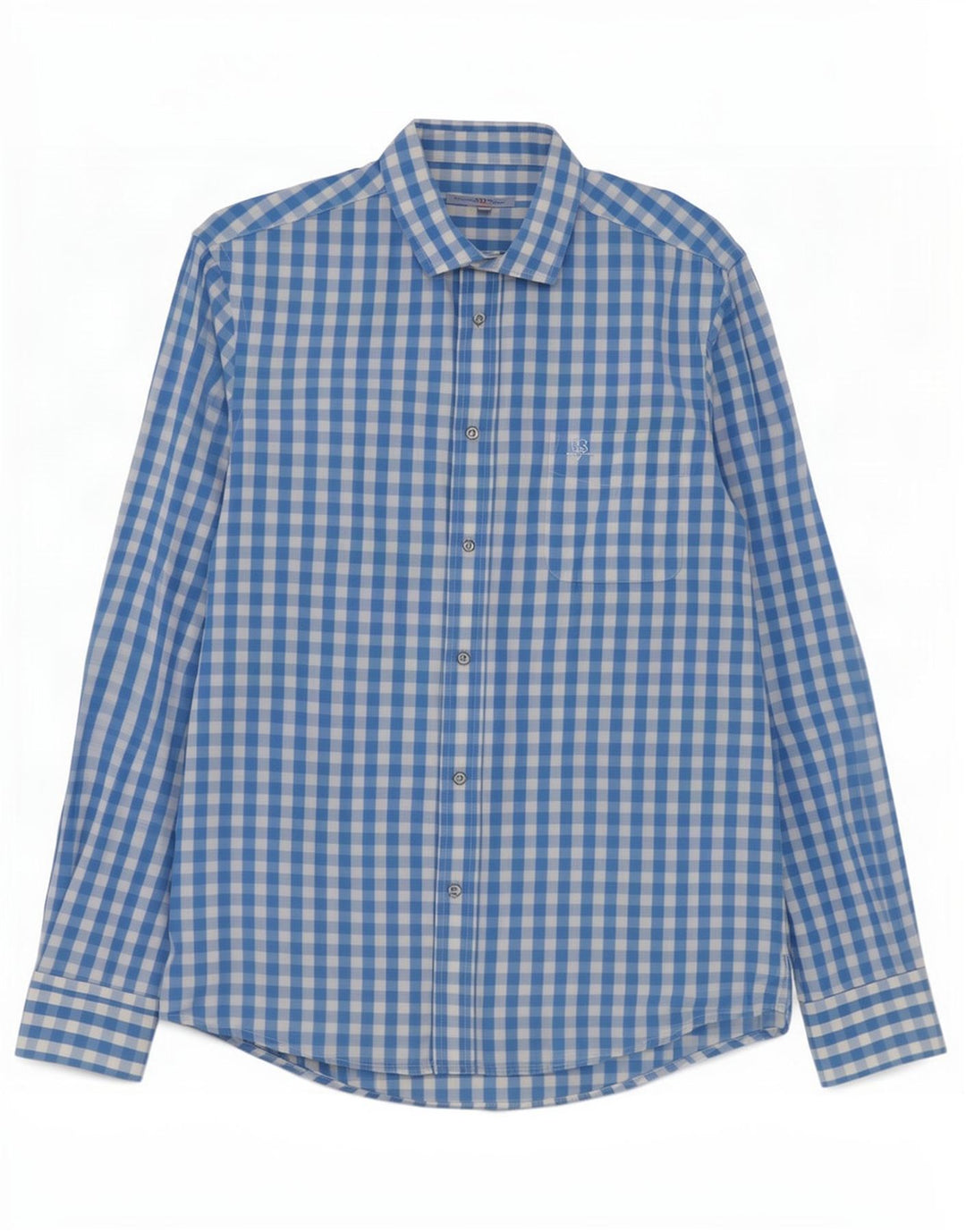 Harmont & Blaine Herreskjorte 2XL Blå Gingham Bomuld