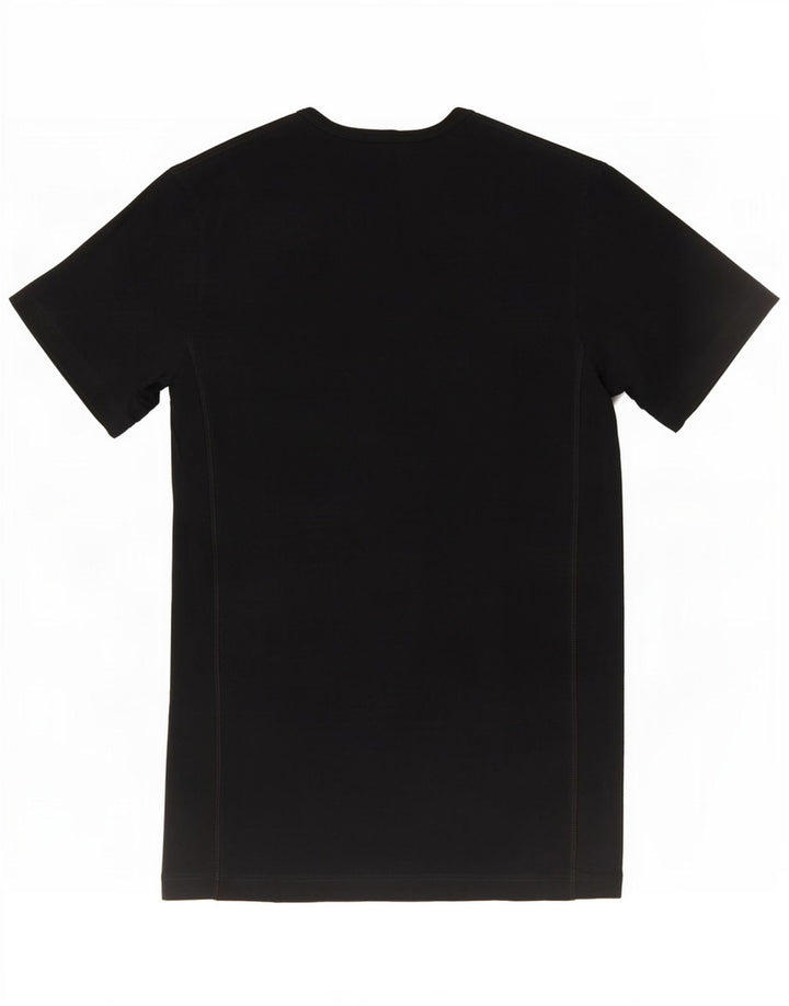 Puma Herre T-Shirt Top Medium Sort Bomuld