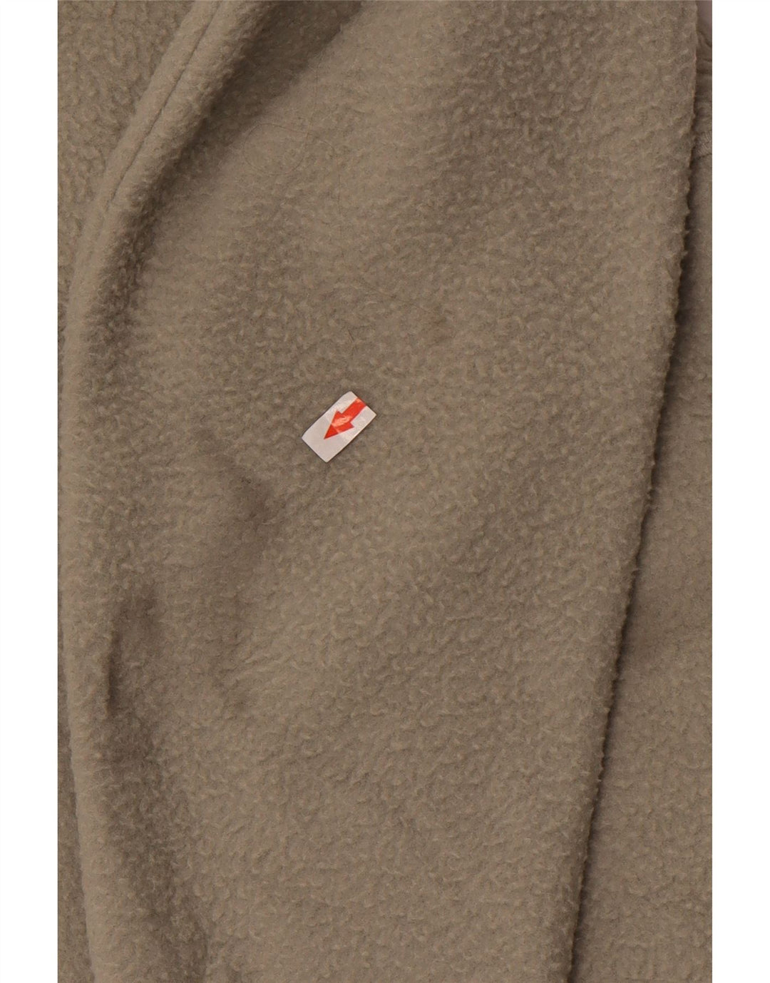 Marks & Spencer Fleecejakke til kvinder UK 14 Medium Khaki Polyester