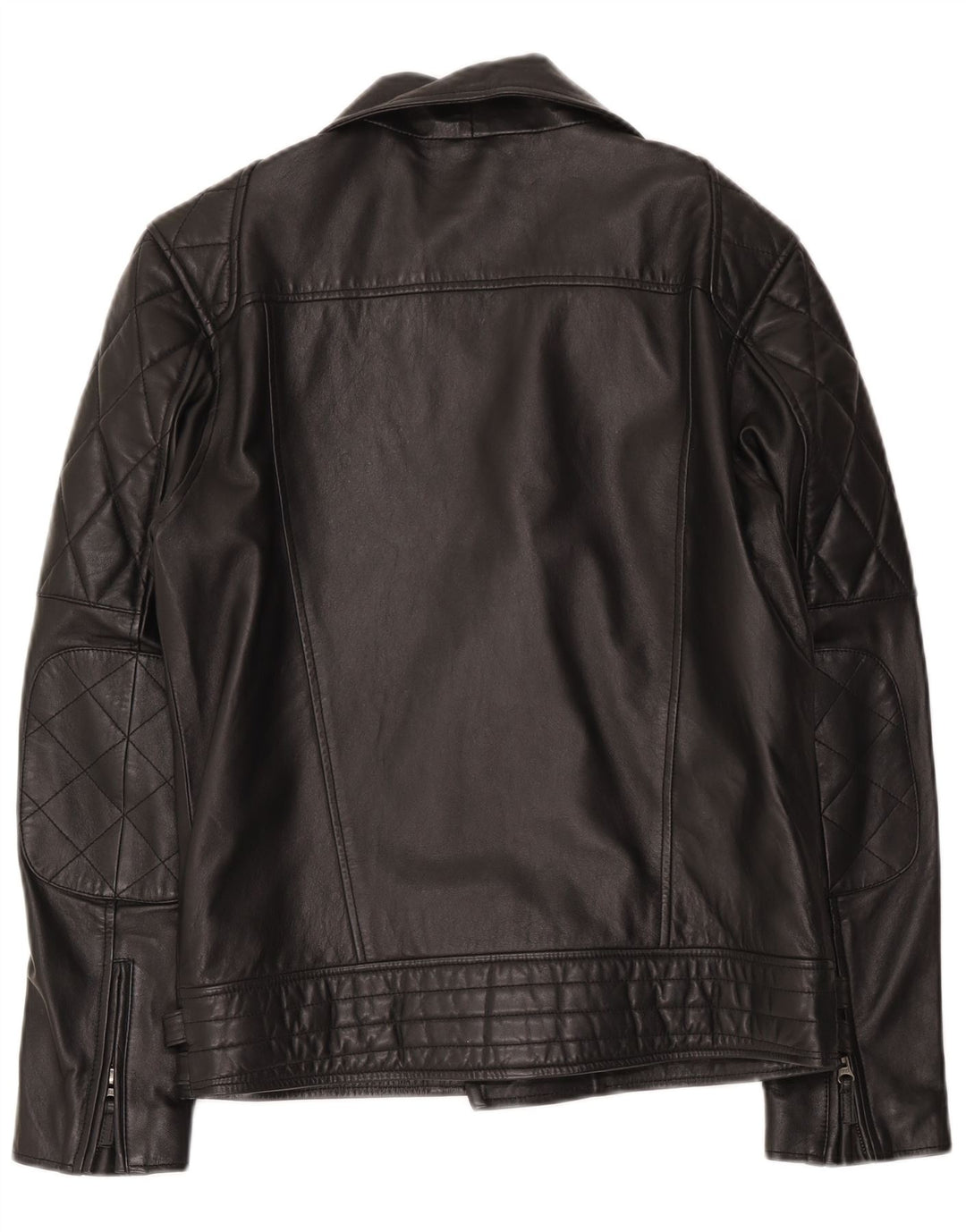Bertanni Herre Læder Biker Jacket UK 38 Medium Sort