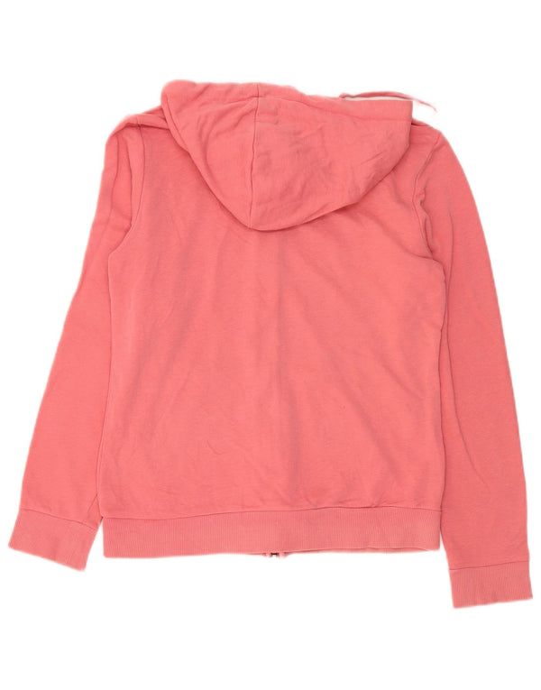 Adidas Dame Grafisk Hættetrøje Sweater UK 8 Small Pink