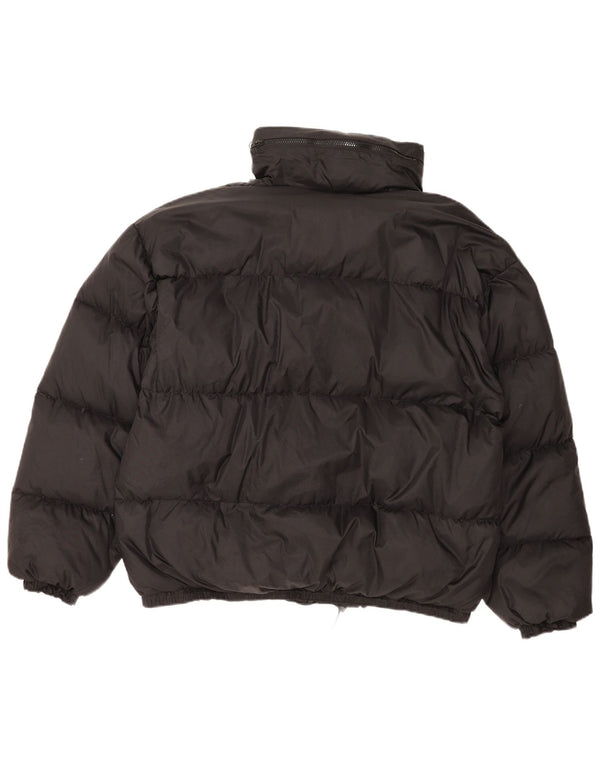 Lotto Herre hættepolstret jakke UK 42/44 XL sort nylon