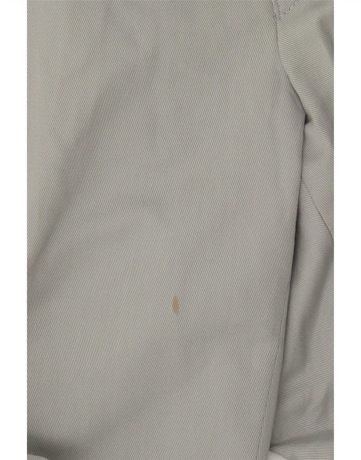 Marks & Spencer Straight Chino-bukser til mænd W38 L29 Grå polyester