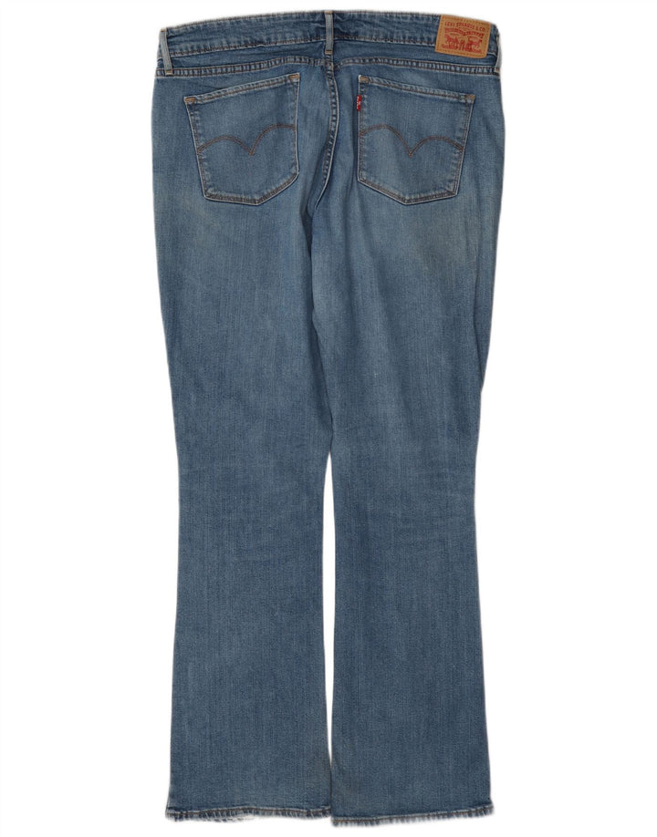 Levi's Dame 715 Bootcut Jeans W32 L30 Blå Bomuld