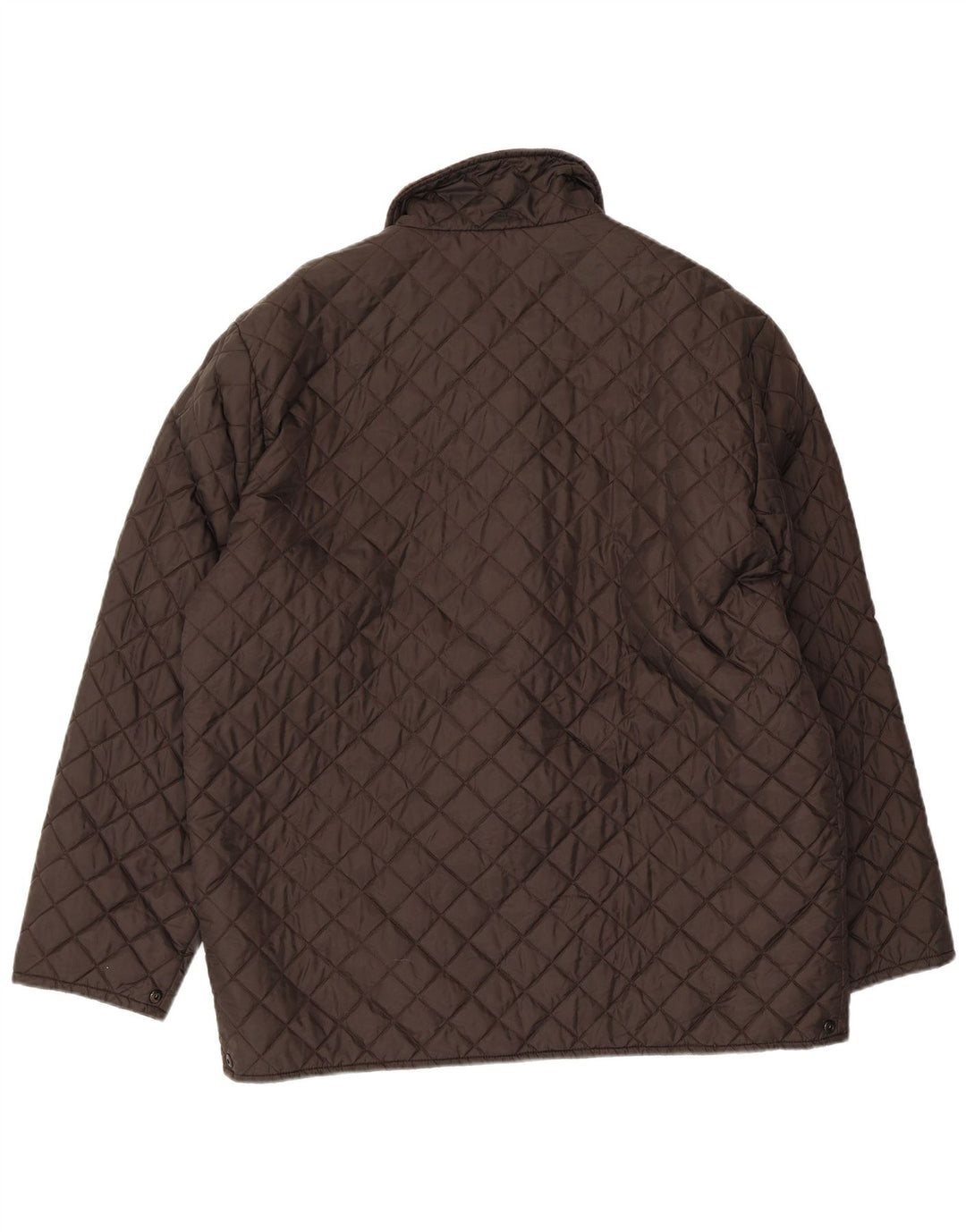 FILA Herre Quiltet Jakke IT 52 2XL Brun Polyamid