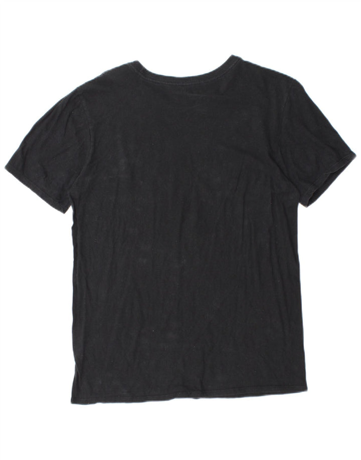 NIKE Herre Athletic Cut Grafisk T-Shirt Top Lille Sort Bomuld