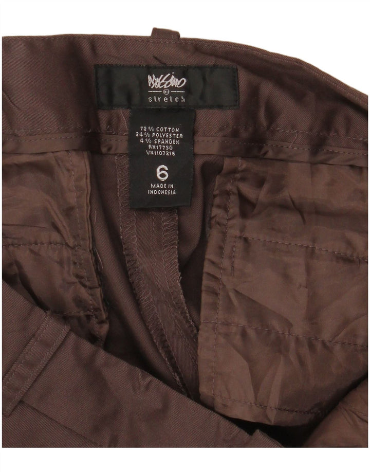 Mossimo Stretch Bermuda Shorts til kvinder W32 Stor brun bomuld