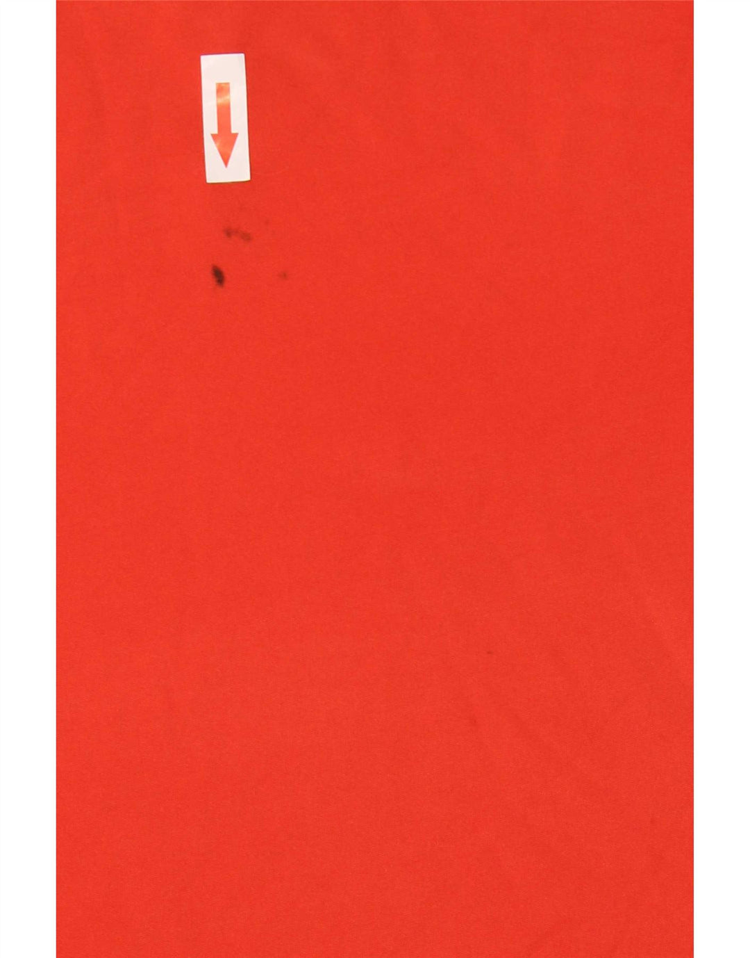 Fila Herre T-Shirt Top IT 52/54 Stor Rød Colourblock Polyester