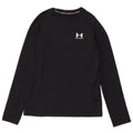 Under Armour Boys Heat Gear Top Langærmet 9-10 år Medium Sort